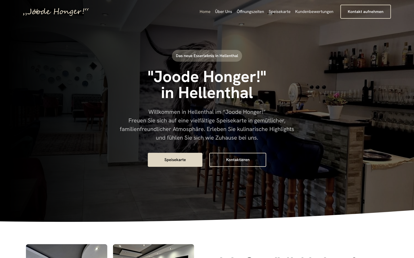 Neue Webseite für Eifeler Restaurant